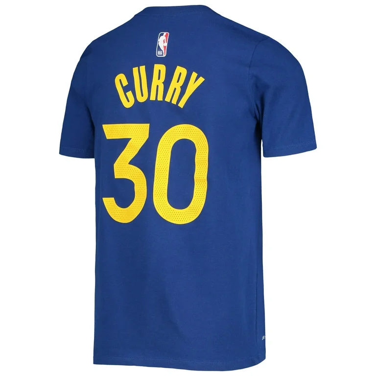Stephen Curry Royal Golden State Warriors Performance T-Shirt  (S)